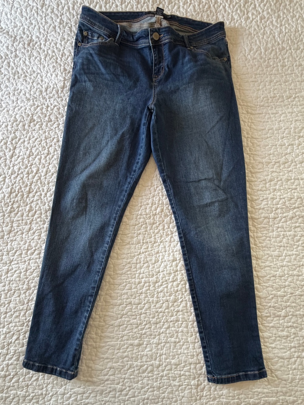 torrid Dark Blue Slim Straight Jeans